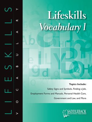 cover image of Lifeskills Vocabulary 1